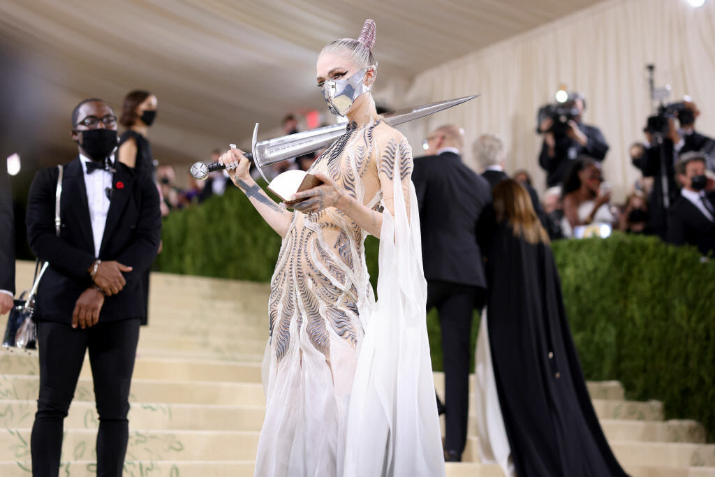 Grimes Met Gala