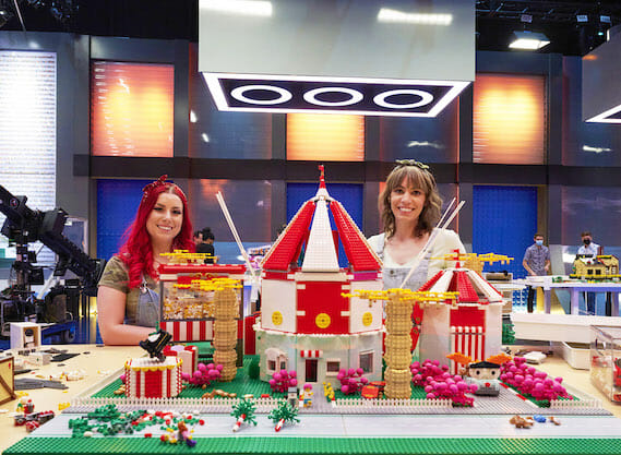 Lego Masters Natalie and Michelle