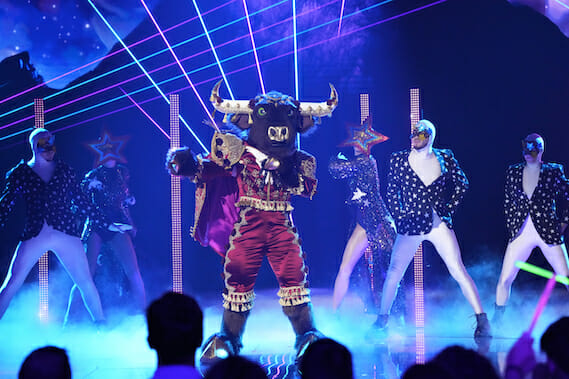 Masked Singer the Bull