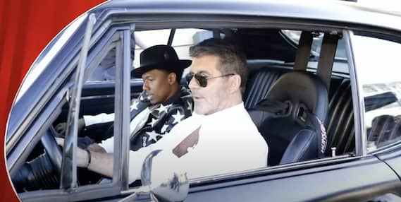 Simon Cowell on the Nick Cannon Show