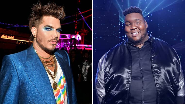 Adam Lambert and Willie Spence