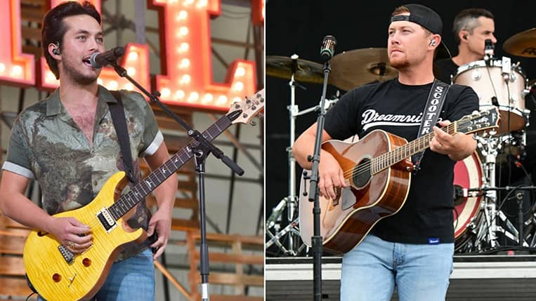 Laine Hardy and Scotty McCreery