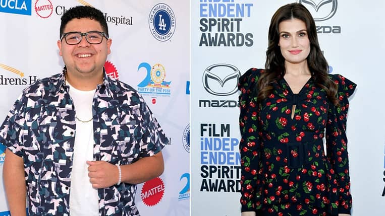 Rico Rodriguez and idina Menzel America's Got Talent