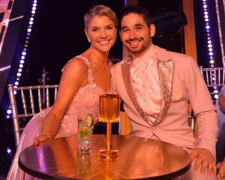 Amanda Kloots and Alan Bersten Dancing with the Stars