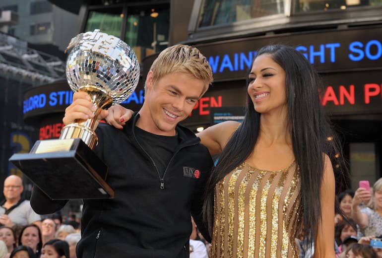Derek Hough and Nicole Scherzinger Dancing with the Stars