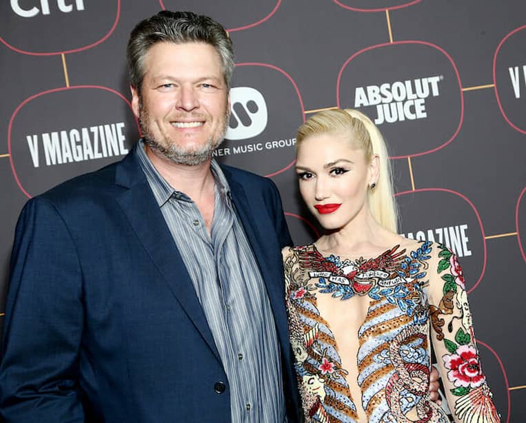 Gwen Stefani and Blake Shelton