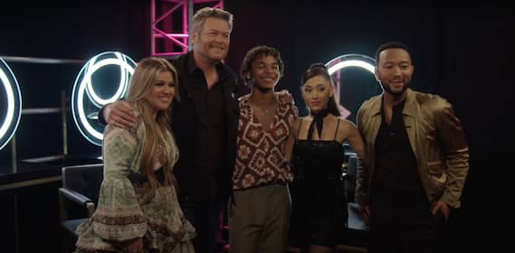 The Voice coaches Cam Anthony