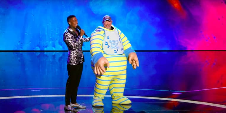 The Masked Singer Baby Larry the Cable Guy