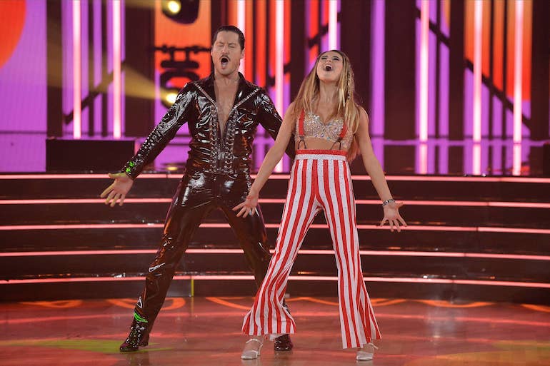 Olivia Jade and Val Chmerkovskiy Dancing with the Stars