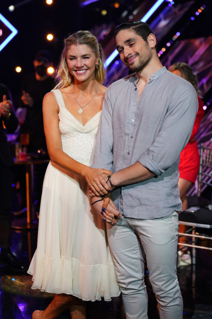 Amanda Kloots and Alan Bersten Dancing with the stars