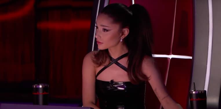the voice ariana grande