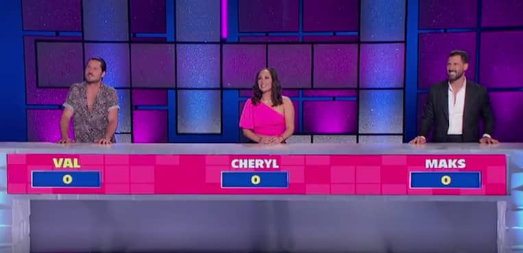 cheryl burke people puzzler