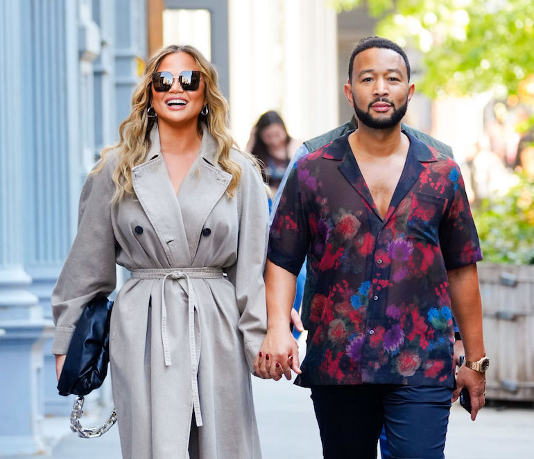 Chrissy Teigen and John Legend