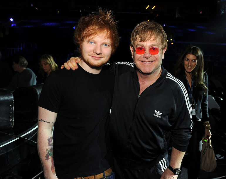 Ed Sheeran and Elton John
