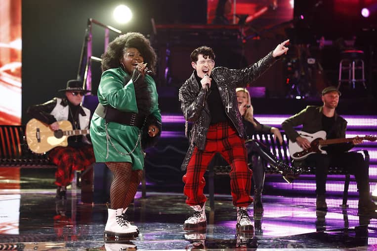 Jershika Maple, Joshua Vicanti the voice