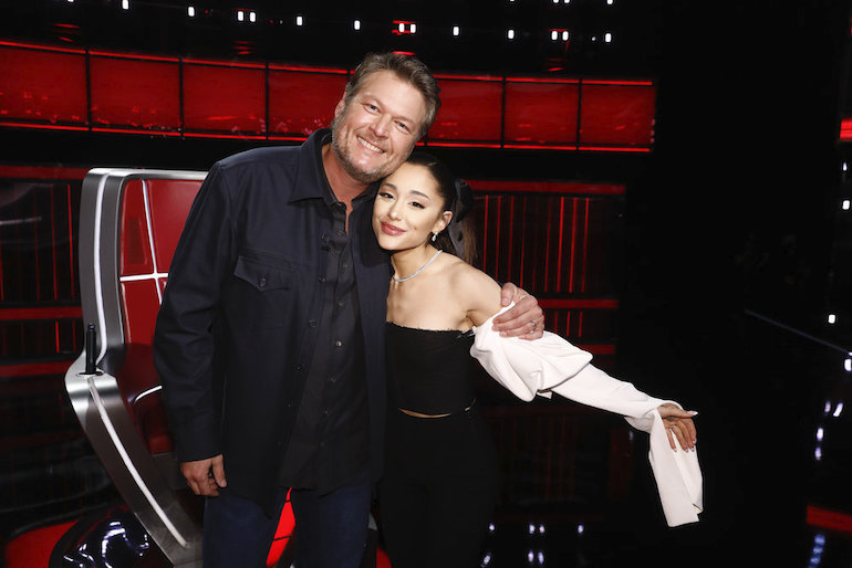 Ariana Grande Blake Shelton