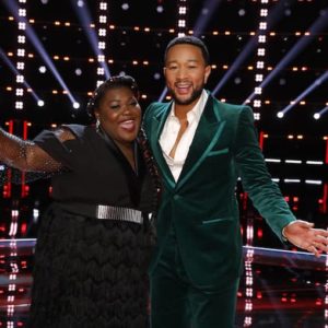 Jershika Maple, John Legend the voice