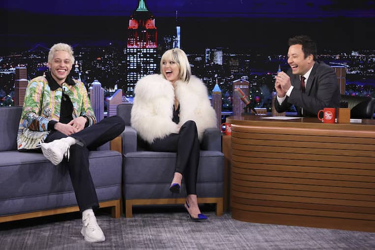 Pete Davidson and Miley Cyrus