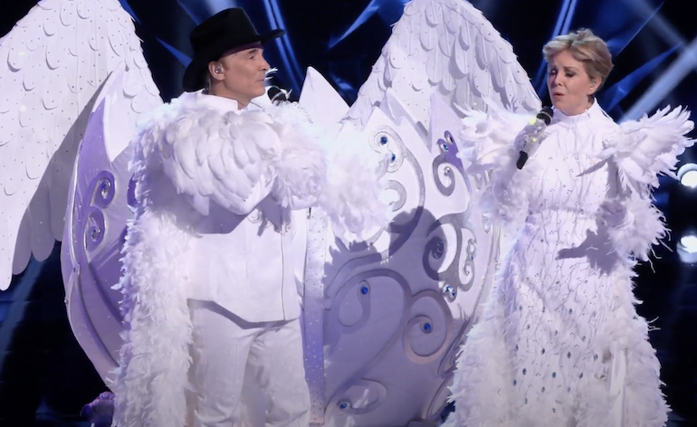 The Masked Singer Snow Owls Clint Black and Lisa Hartman Black
