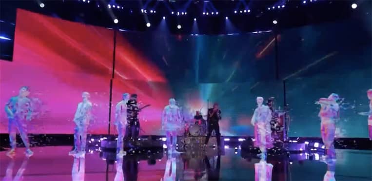 Coldplay BTS The Voice