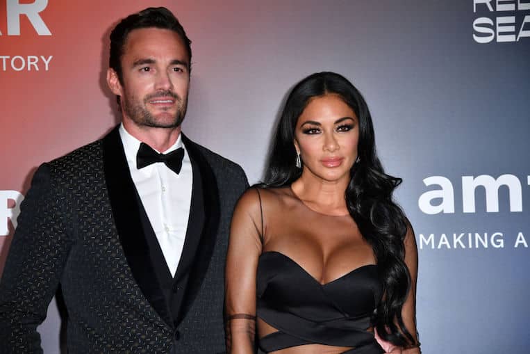 Thom Evans and Nicole Scherzinger