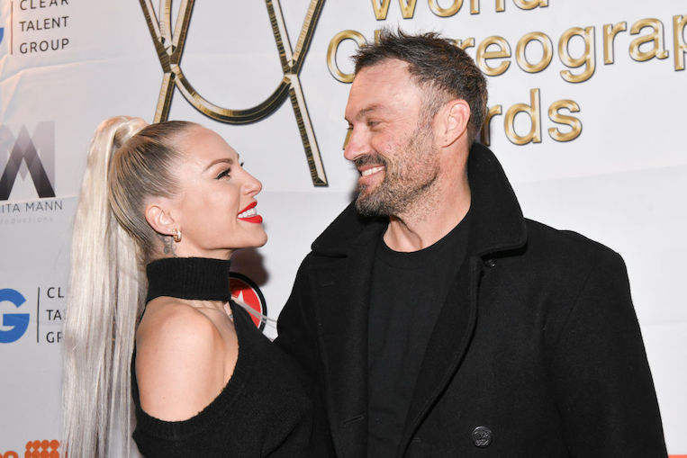 Sharna Burgess and Brian Austin Green