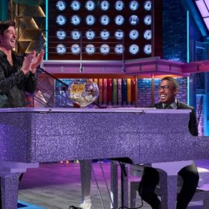 Nick Cannon and Robin Thicke