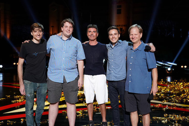 Simon cowell golden buzzer verge aero