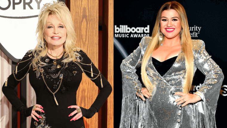 Dolly Parton and Kelly Clarkson