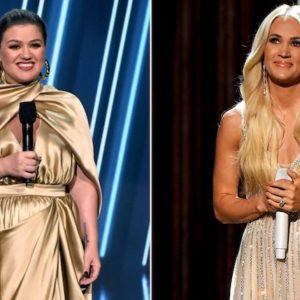 Kelly Clarkson and Carrie Underwood