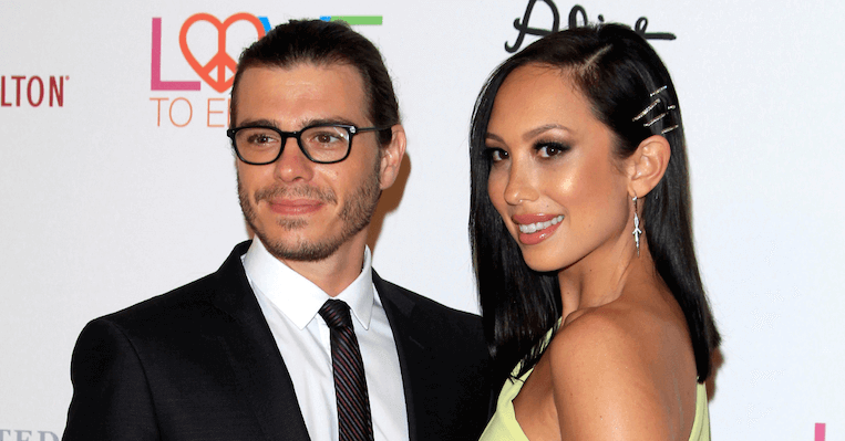 Cheryl Burke and Matthew Lawrence