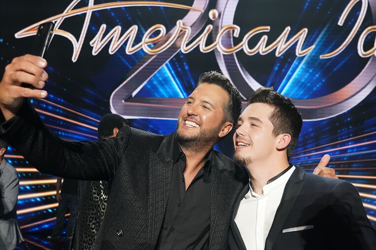luke bryan and noah thompson american idol