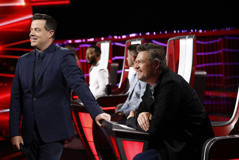 Carson Daly, Blake Shelton