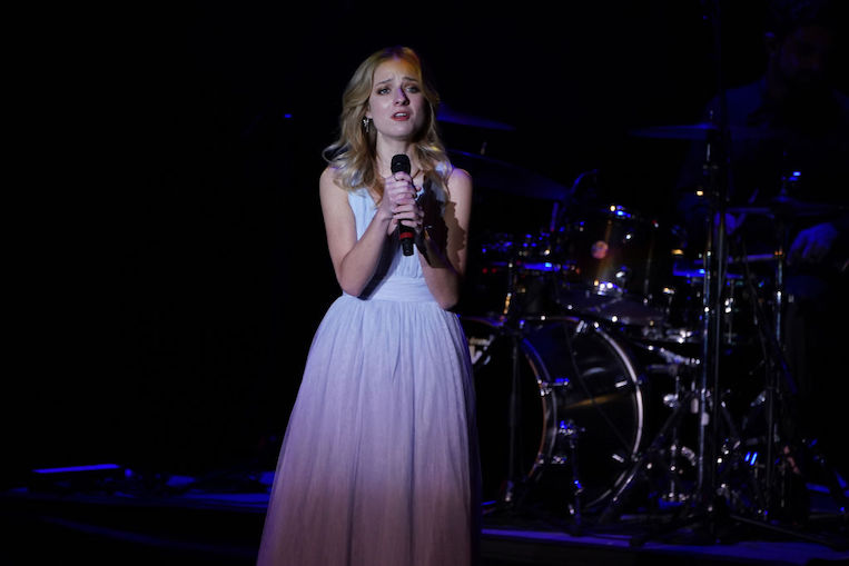 Jackie Evancho performing in Fort Lauderdale, Florida