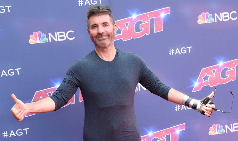 Simon Cowell on the 'America's Got Talent' red carpet