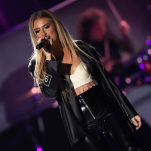 Cari Fletcher performing at iHeartRadio Music Festival in 2019