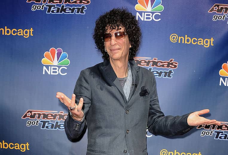 Howard Stern on the 'America's Got Talent' season 10 red carpet