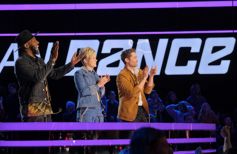 Stephen "tWitch" Boss, JoJo Siwa, and Matthew Morrison at 'So You Think You Can Dance'
