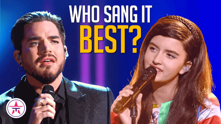 Adam Lambert and Angelina Jordan