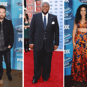 David Cook, Ruben Studdard, and Jordin Sparks on 'American Idol'