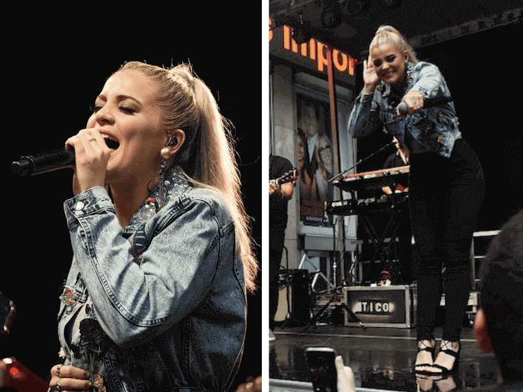 Lauren Alaina Performs On Fox & Friends' All-American Summer Concert Series