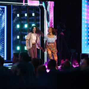 Mahak, Destiny on the 'Dancing With Myself' stage