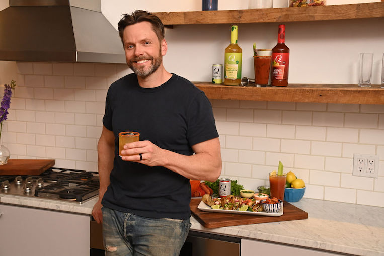 Joel McHale at Q Mixers Happy Hour Hosted by Joel McHale, Chief Happy Hour Officer
