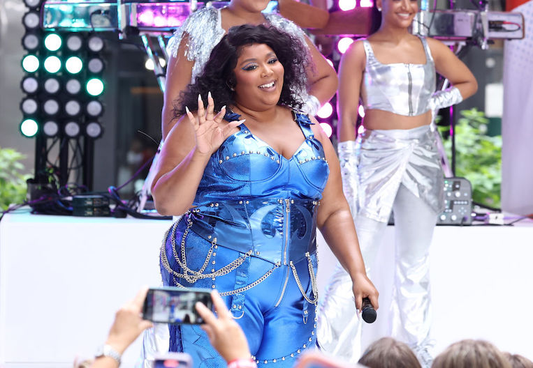 Lizzo performs on "Today"