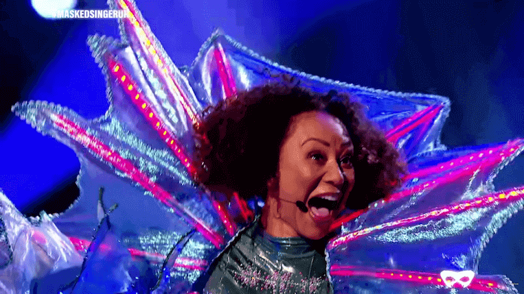 Spice Girl Mel B on 'The Masked Singer UK'