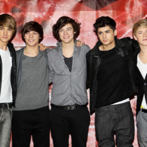 One Direction on The X Factor UK red carpet