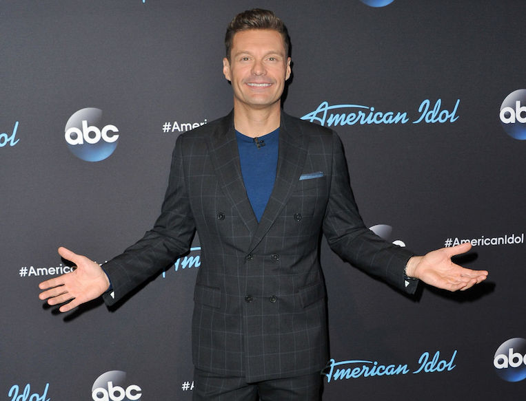 Ryan Seacrest on the 'American Idol' red carpet