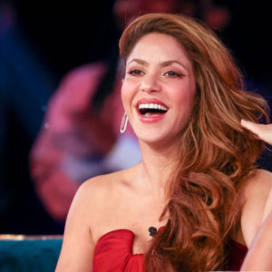 Shakira on the judging panel of 'Dancing With Myself'