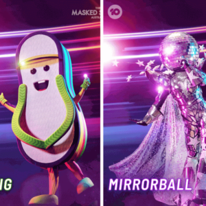 'The Masked Singer' Thong and Mirrorball costumes