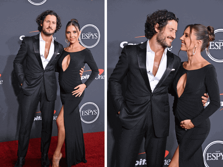 Val Chmerkovskiy and Jenna Johnson at the ESPY Awards